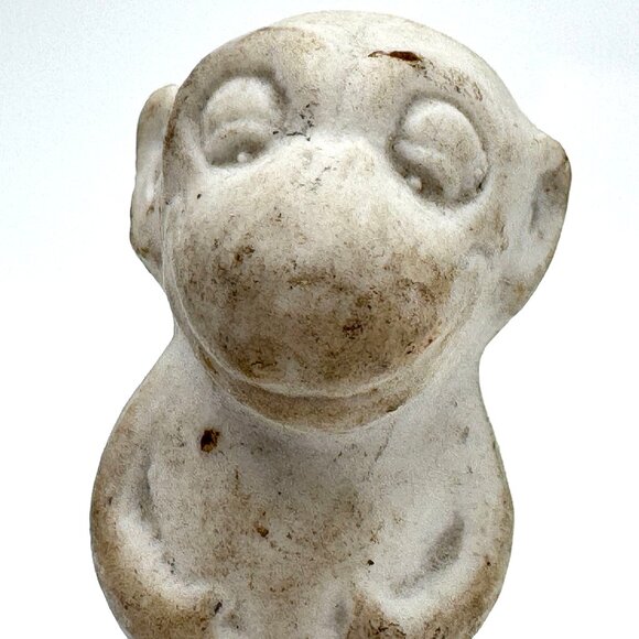 Buster Brown Dog Tige Bisque Antique Figurine Made In Germany Ca.1910s - Picture 2 of 8